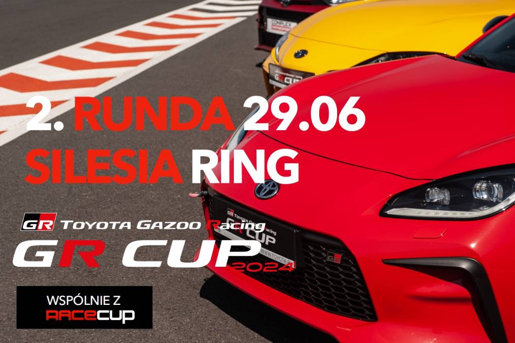 Harmonogram 2. rundy TOYOTA GR CUP - 29.06 Silesia Ring